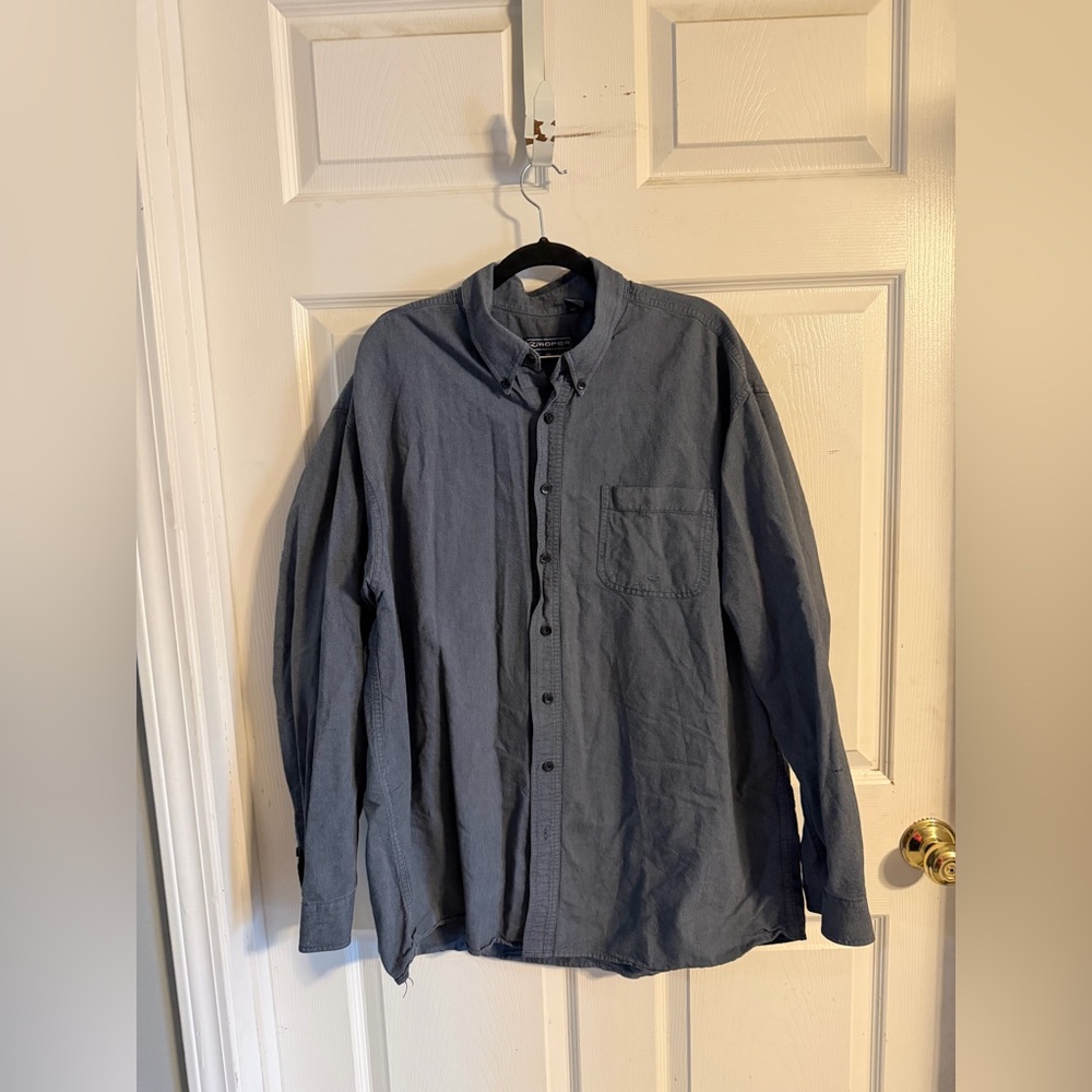 Roper Men's Charcoal Button-Down Shirt